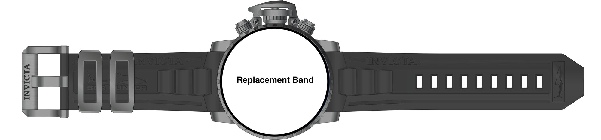 Band for Invicta Sea Hunter 0412