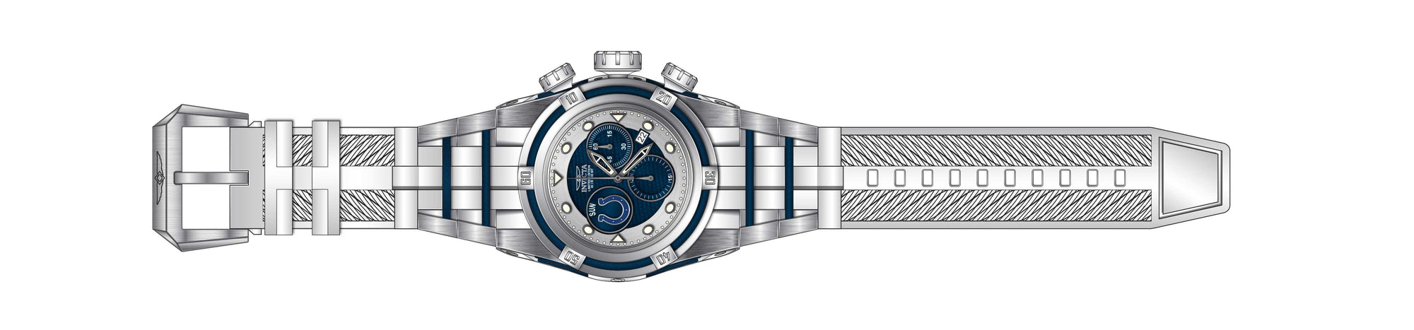 Band For Invicta NFL 30236