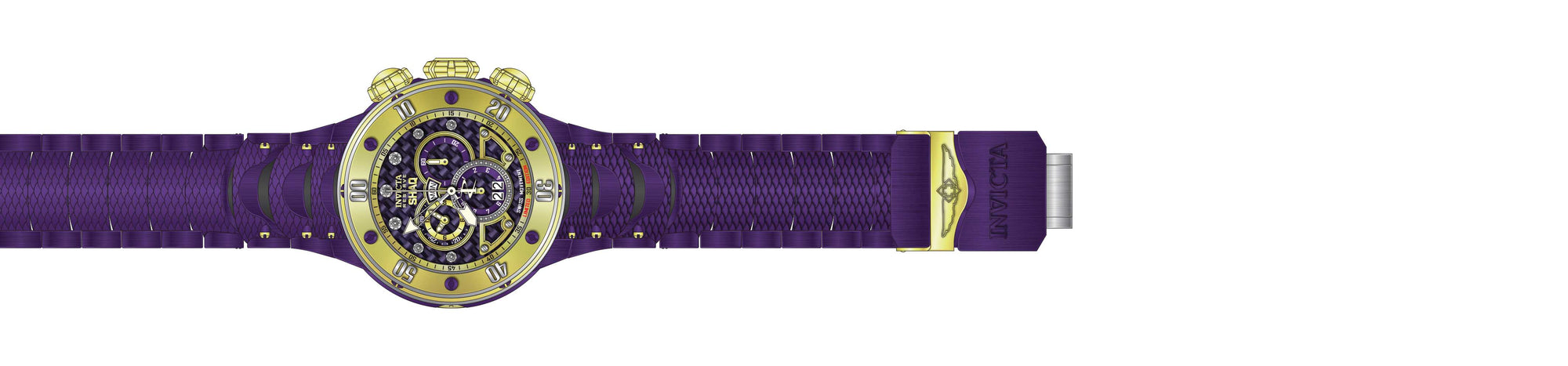 Band For Invicta SHAQ 37750