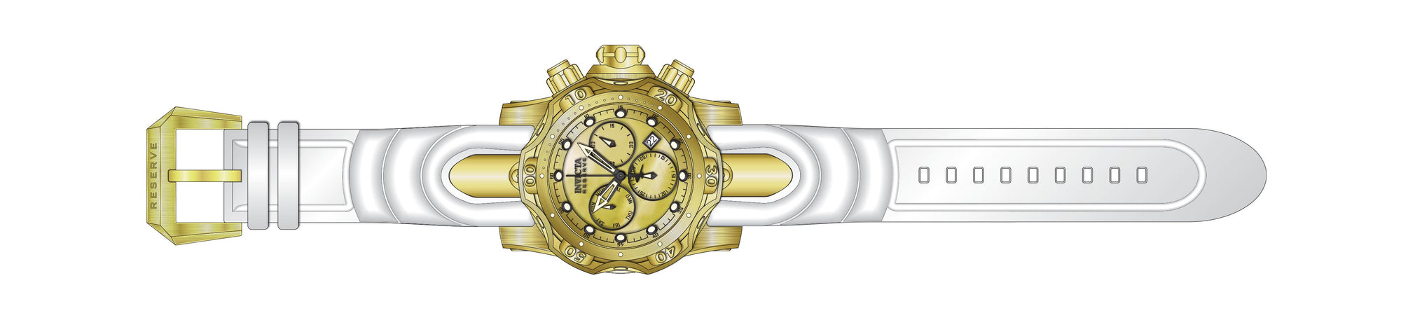 Band for Invicta Reserve 34663