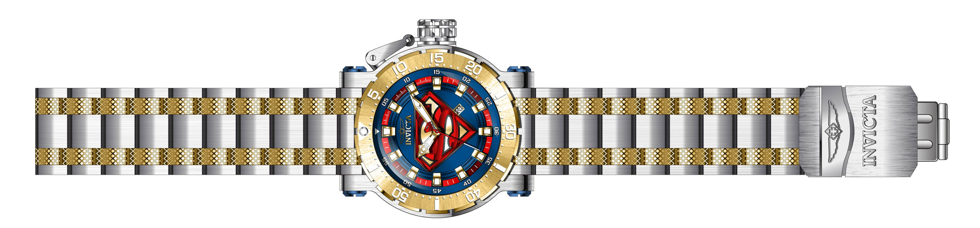 Band For Invicta DC Comics 32702