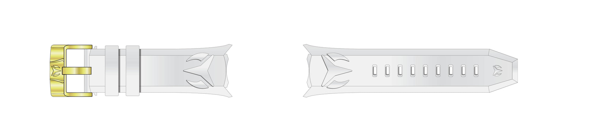 Band For Technomarine TM-225006