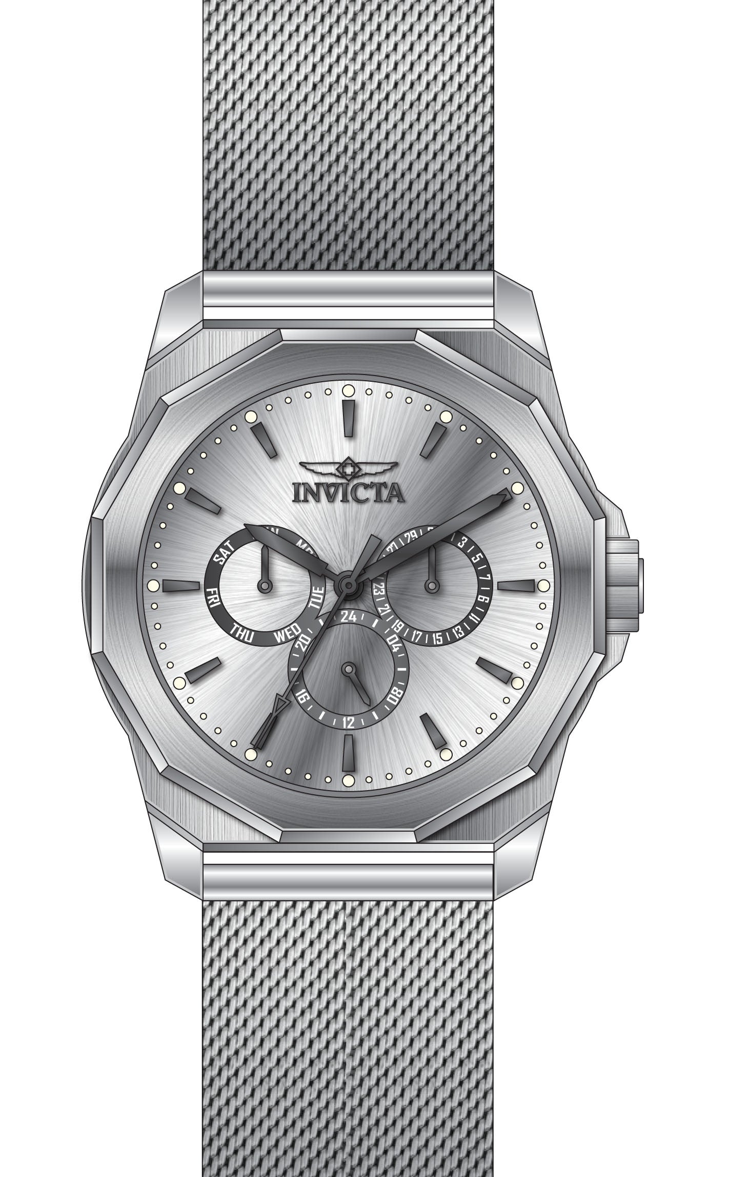 Band For Invicta Pro Diver  Unisex 46252