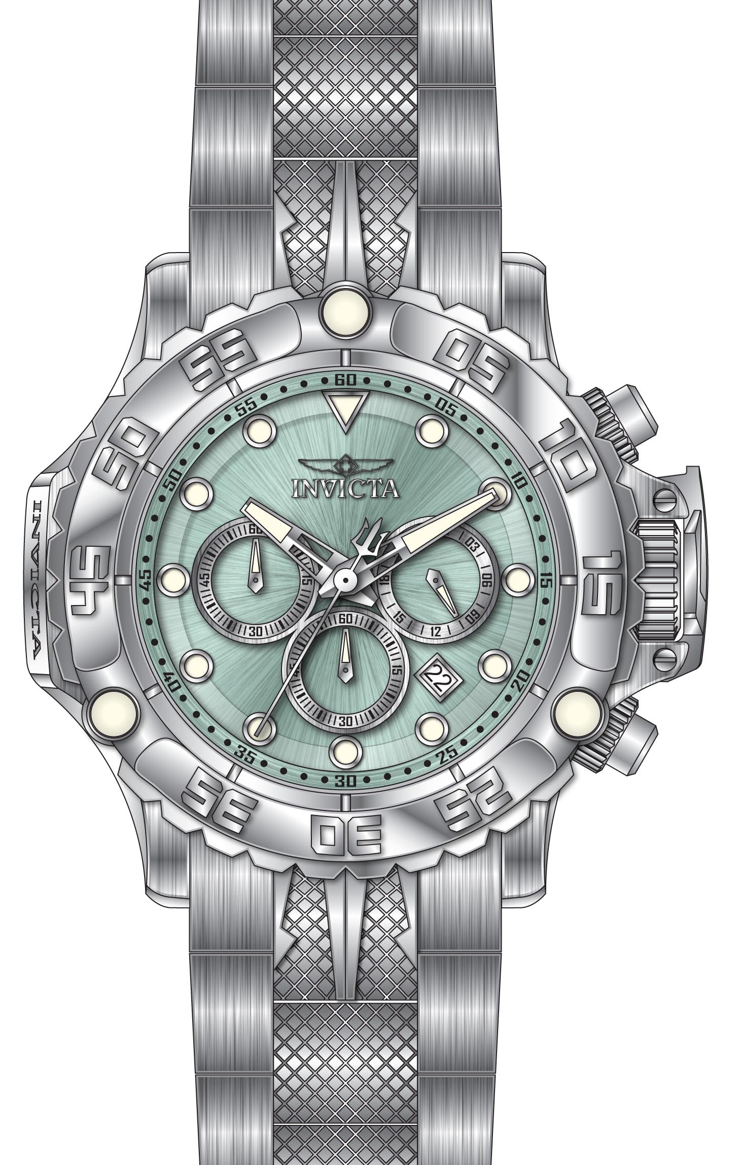 Parts For Invicta Subaqua Poseidon Men 47181