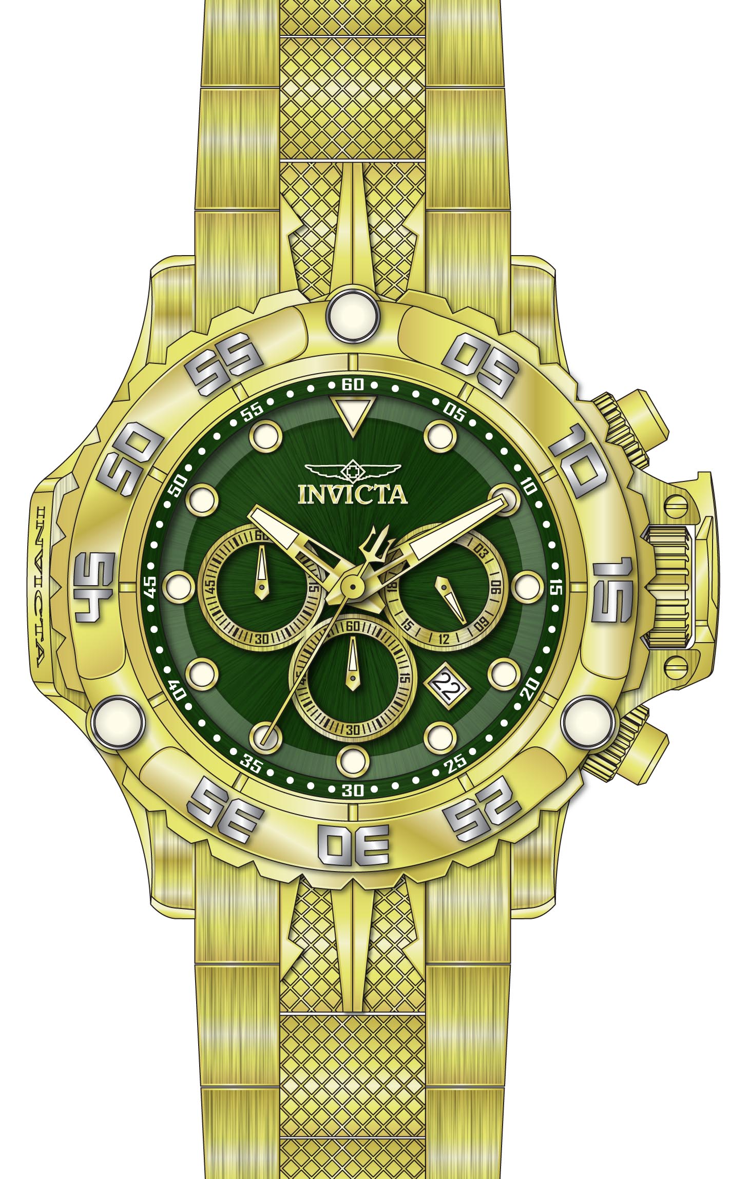 Parts For Invicta Subaqua Poseidon Men 47185