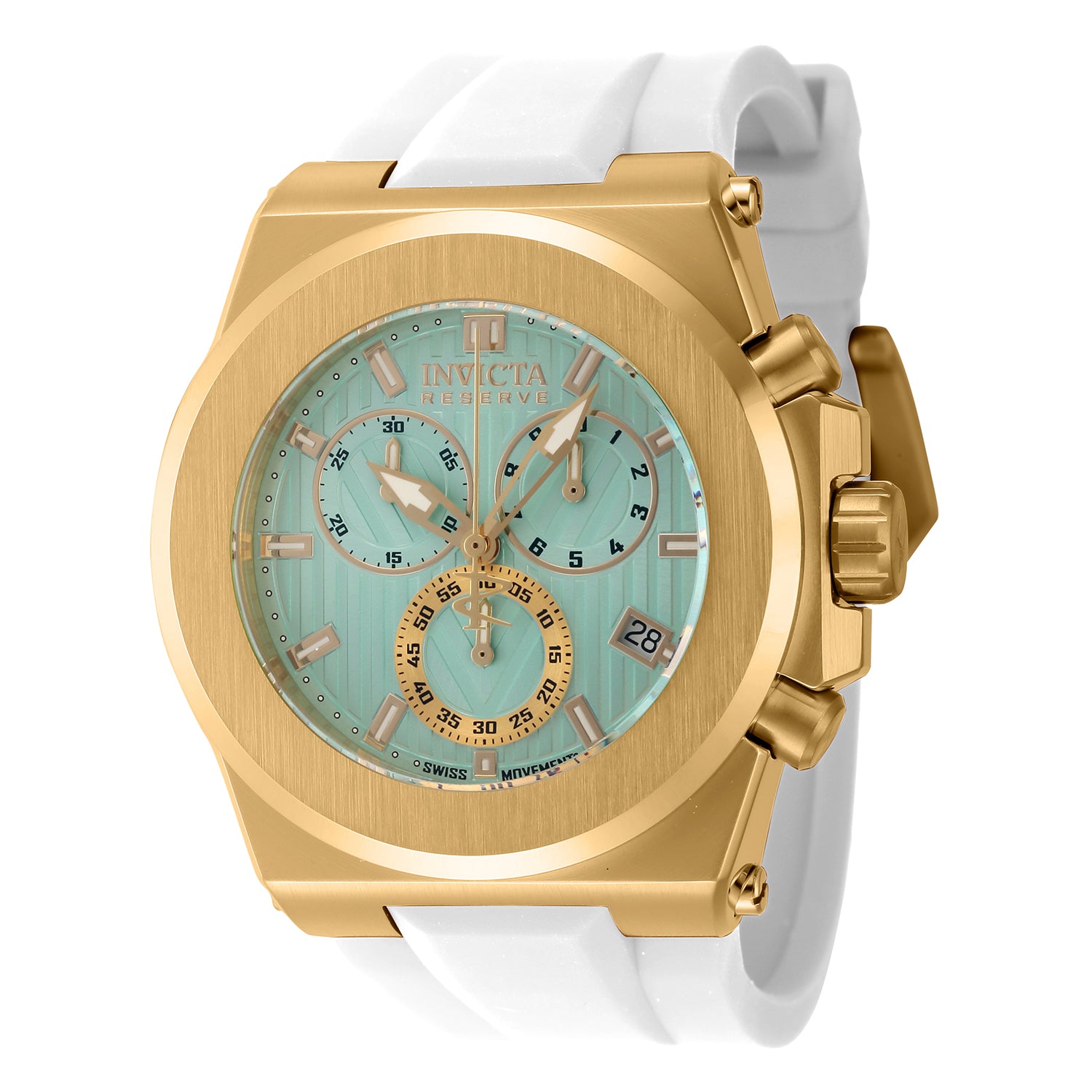 Band For Invicta Reserve Akula men 45244
