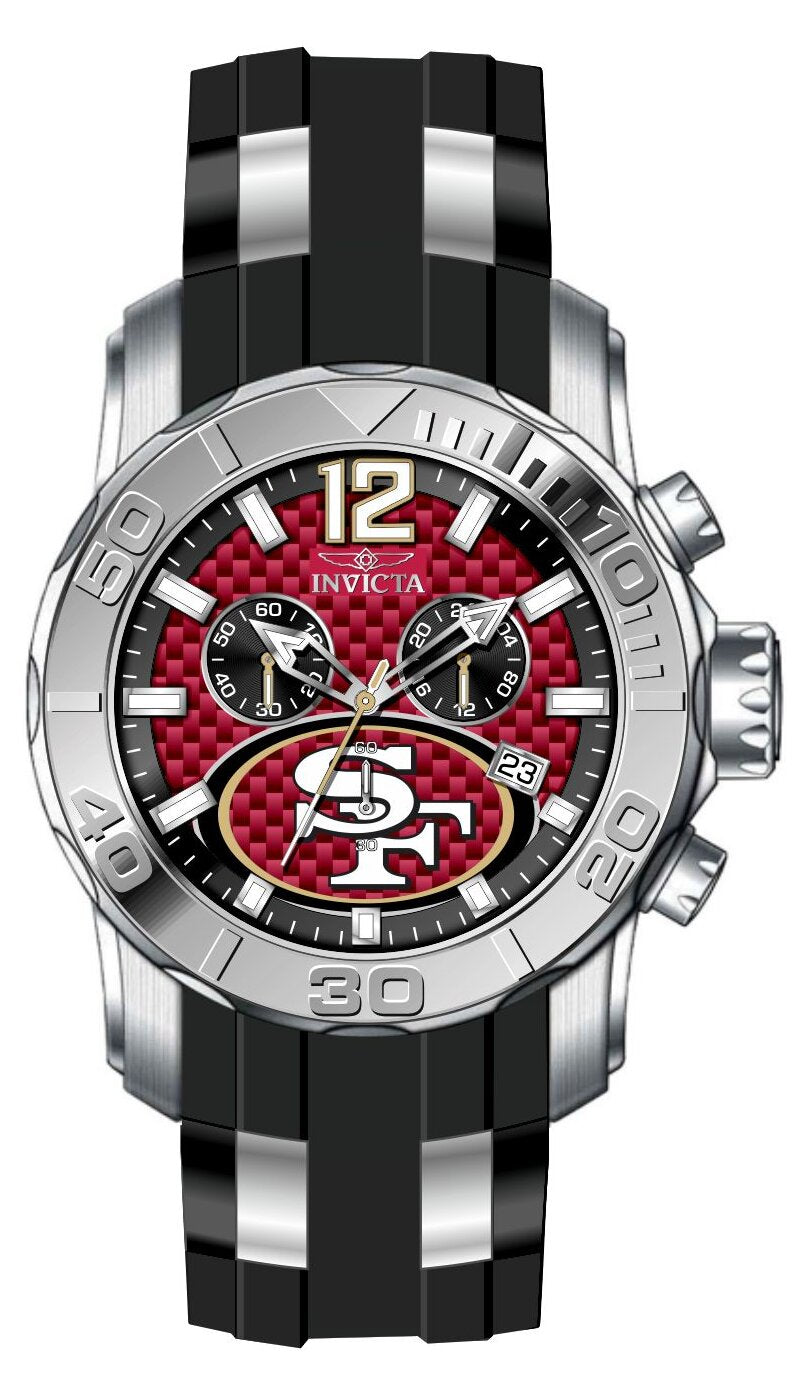 Band For Invicta Pro Diver  Men 48003