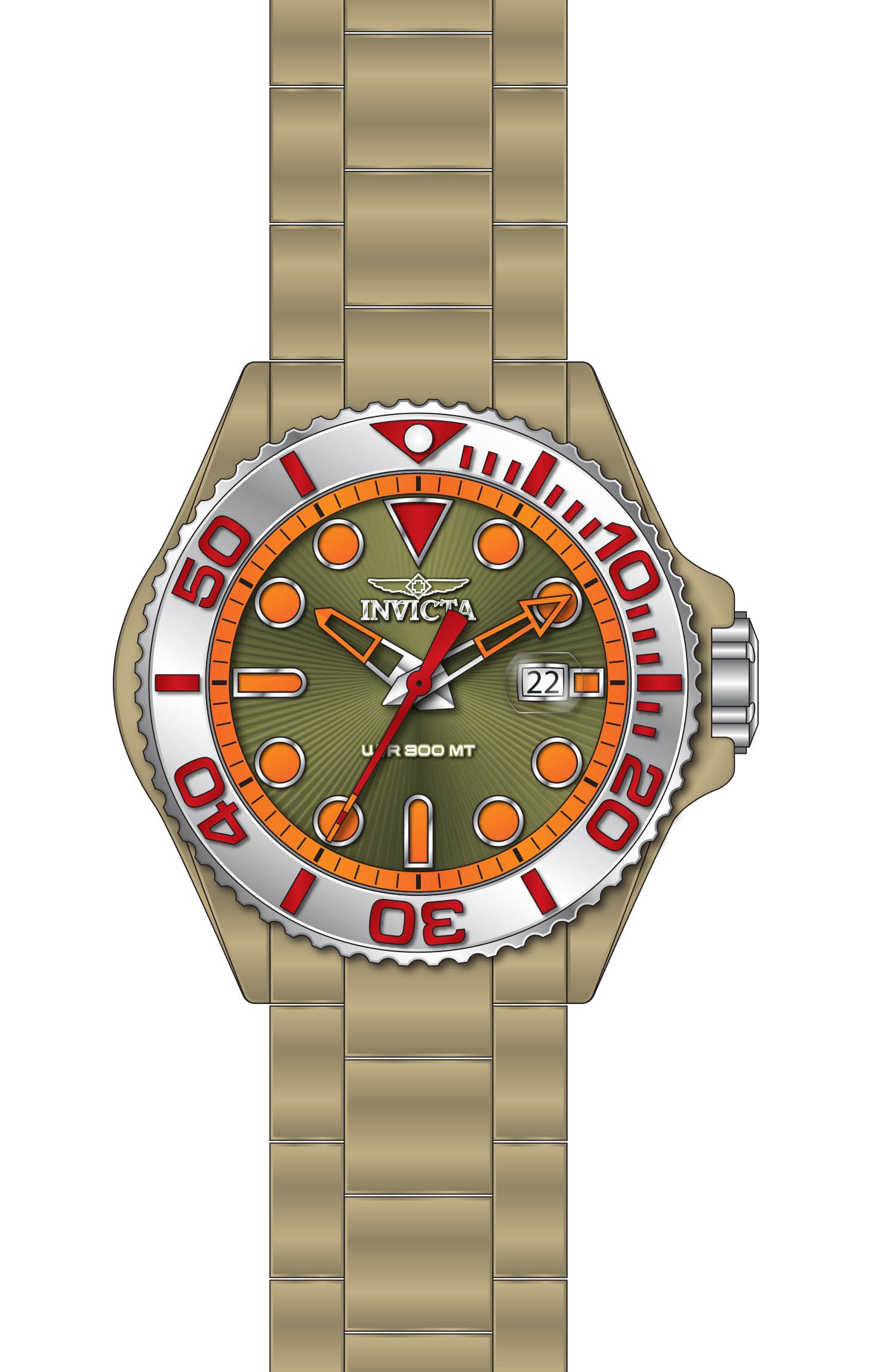 Parts For Invicta Grand Diver  Men 49480