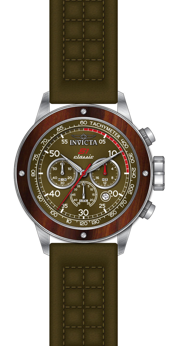 Band For Invicta S1 Rally  Men 49645