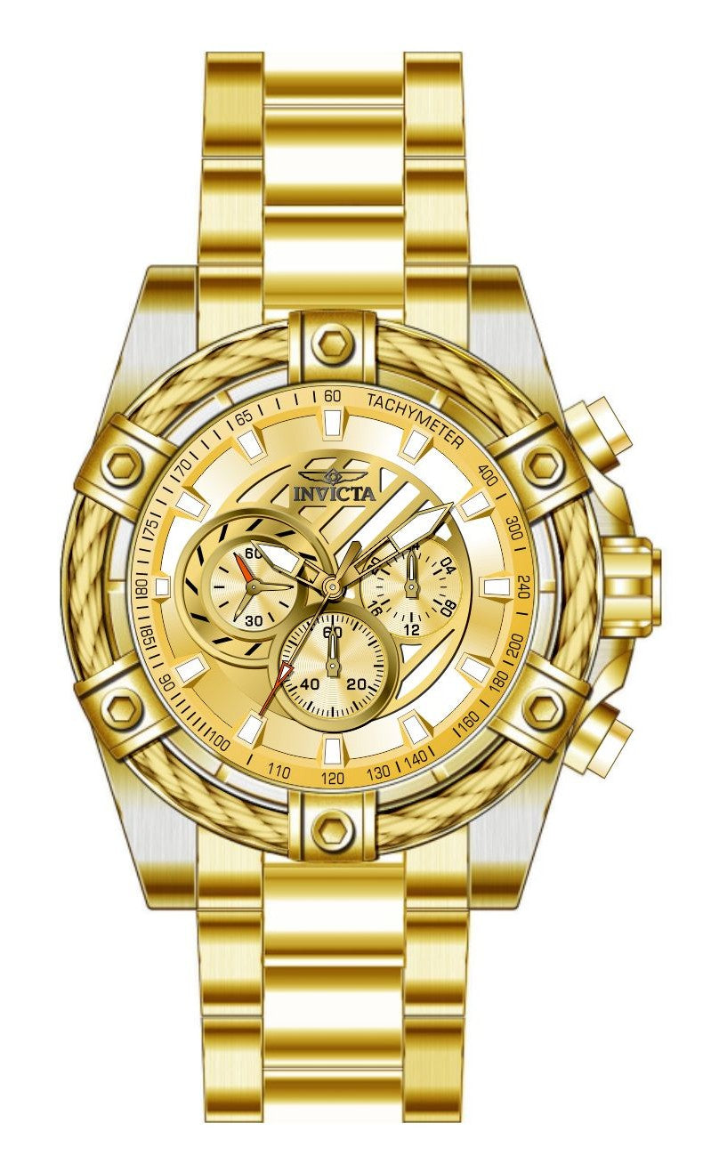 Band For Invicta Bolt  Men 49815