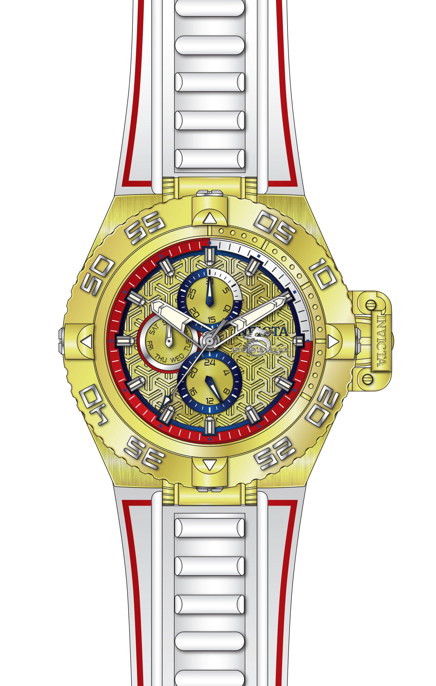 Parts For Invicta Subaqua Noma IV Men 49879