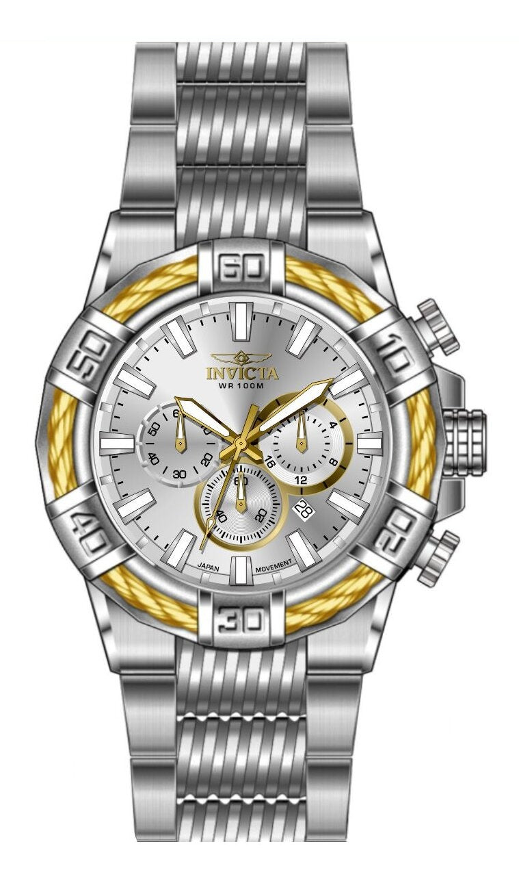Band For Invicta Bolt  Men 49901