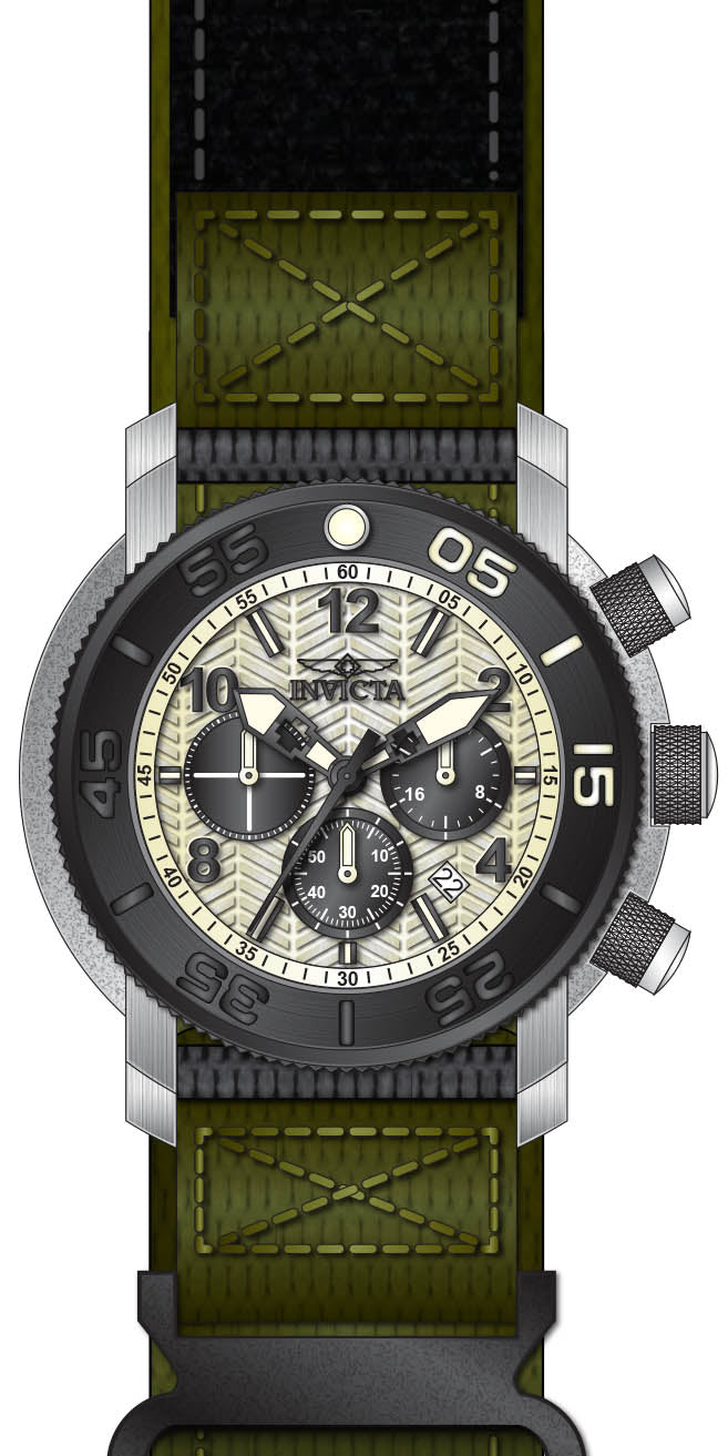 Band For Invicta Pro Diver  Men 50095