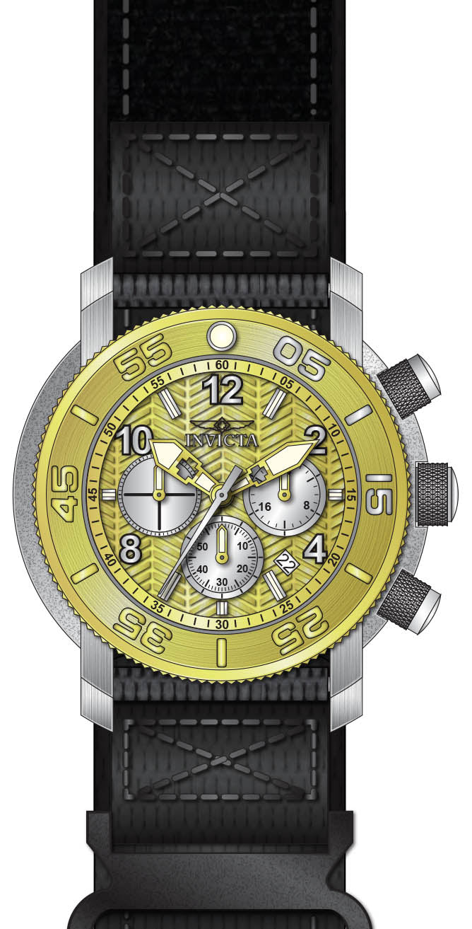 Band For Invicta Pro Diver  Men 50096