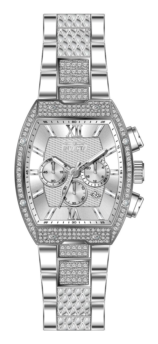 Band For Invicta Celestial  Men 50191