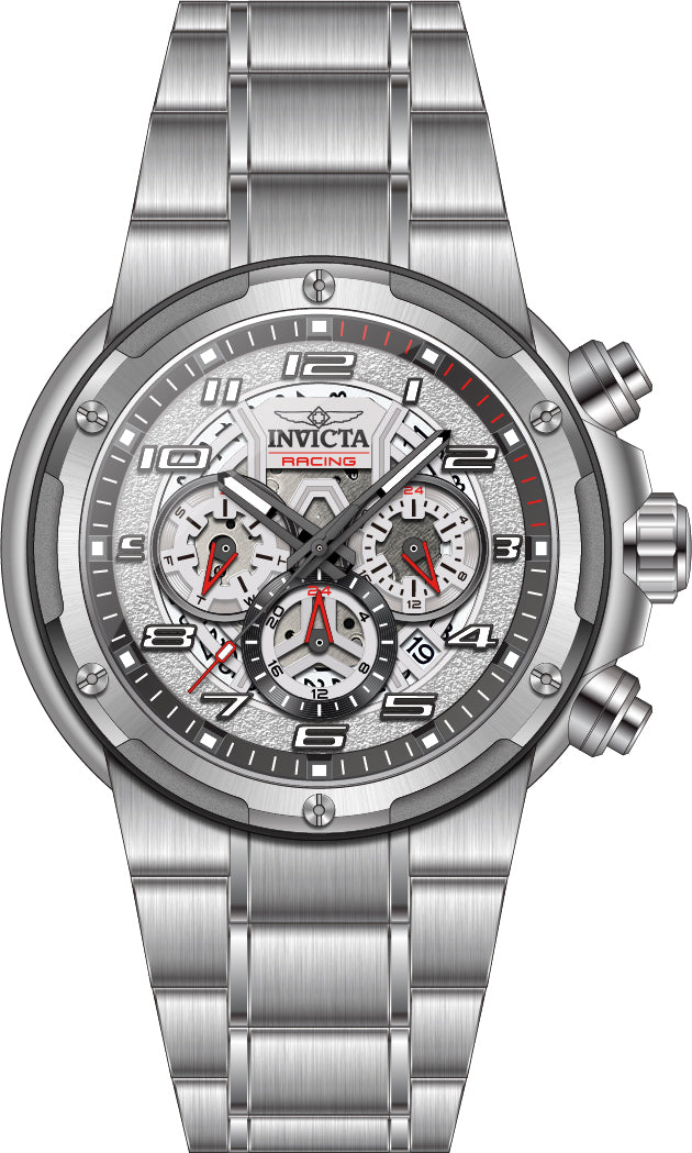 Band For Invicta S1 Rally  Men 50255