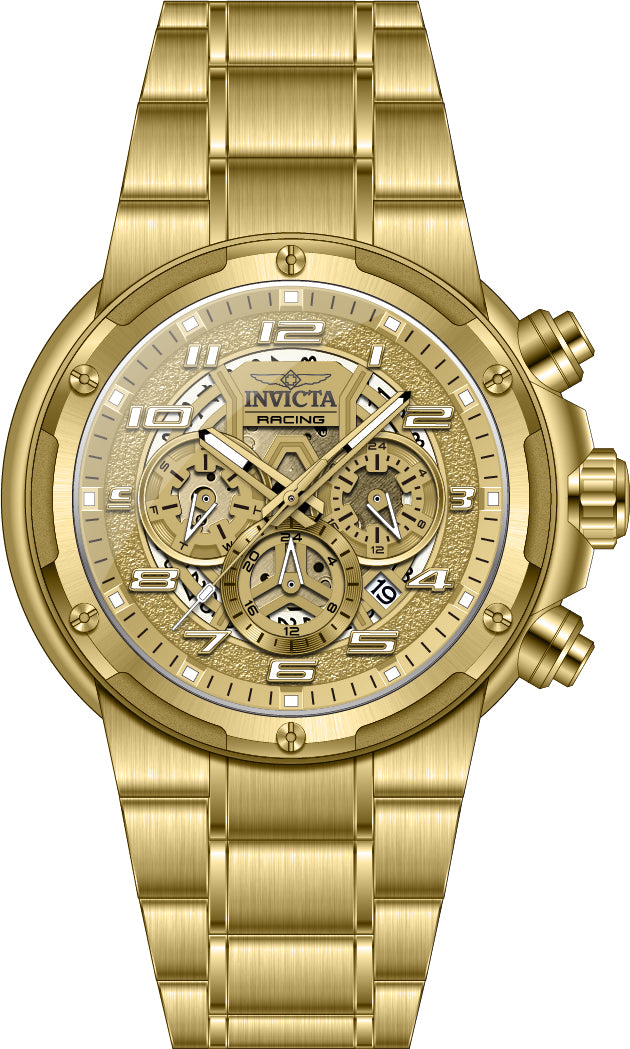 Band For Invicta S1 Rally  Men 50258