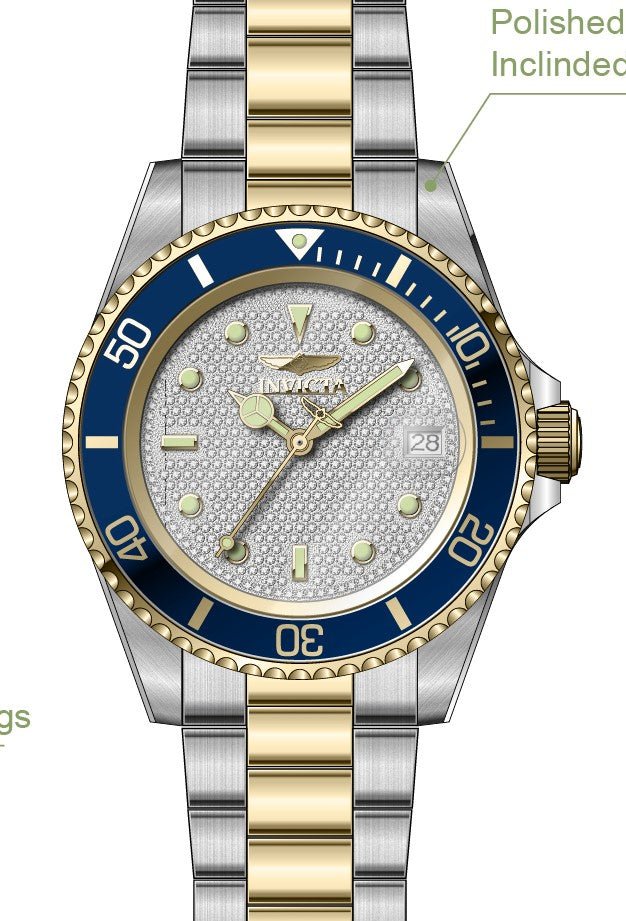Band For Invicta Pro Diver  Men 50279
