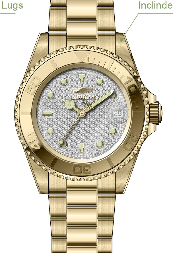 Band For Invicta Pro Diver  Men 50281