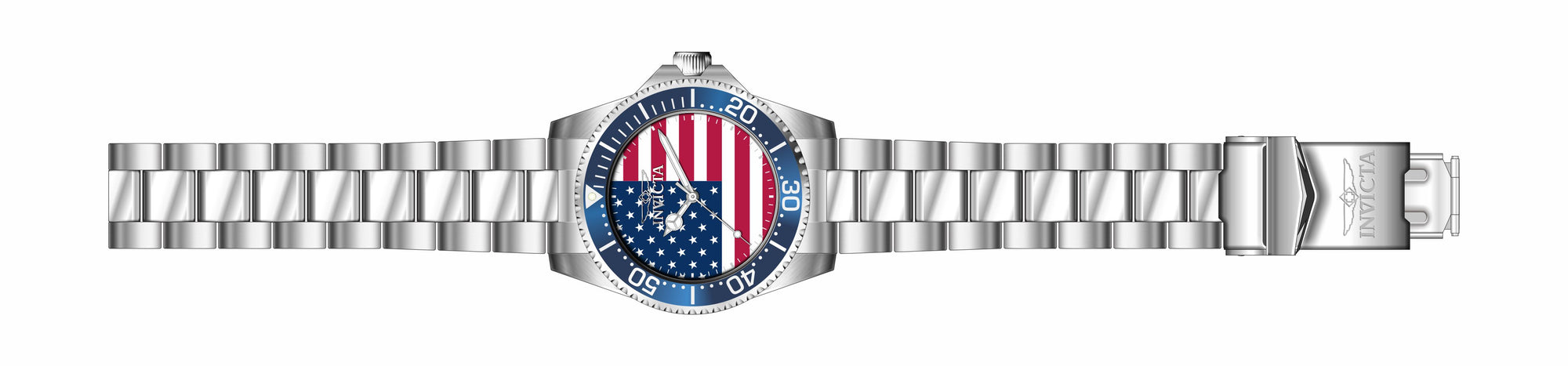 Band For Invicta Pro Diver  Men 50415