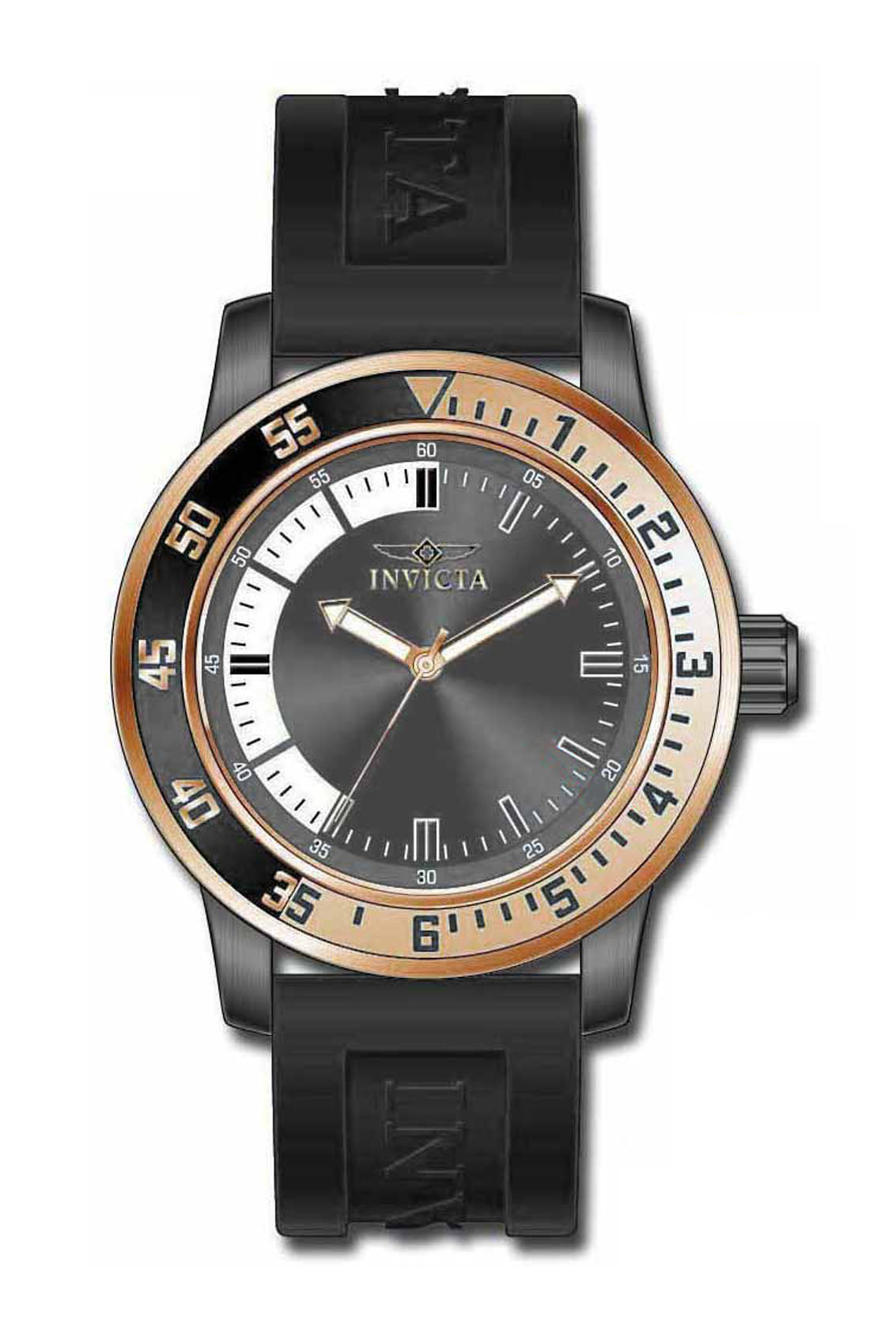 Band For Invicta Specialty  Men 50834