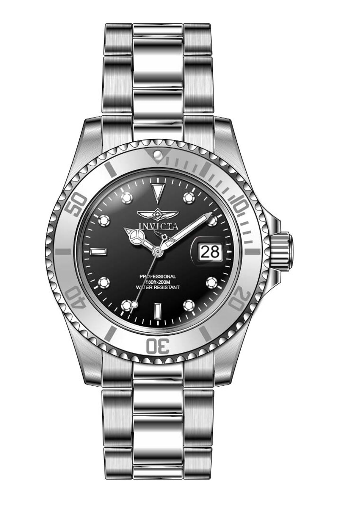 Band For Invicta Pro Diver  Men 50957