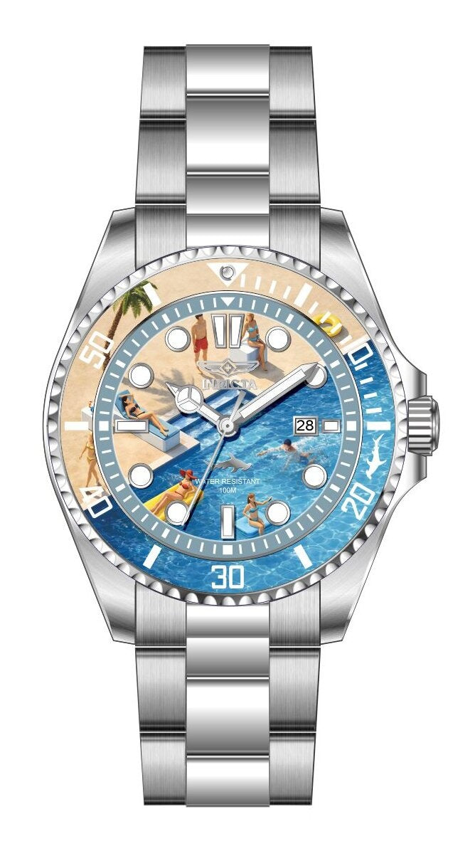 Band For Invicta Pro Diver  Men 51060