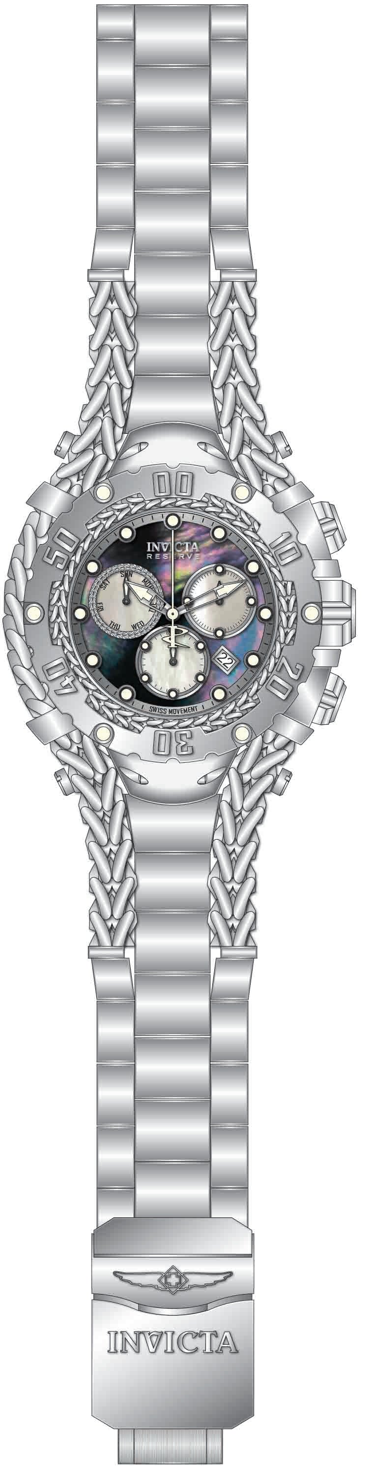 Band For Invicta Reserve Gladiator Men 51483