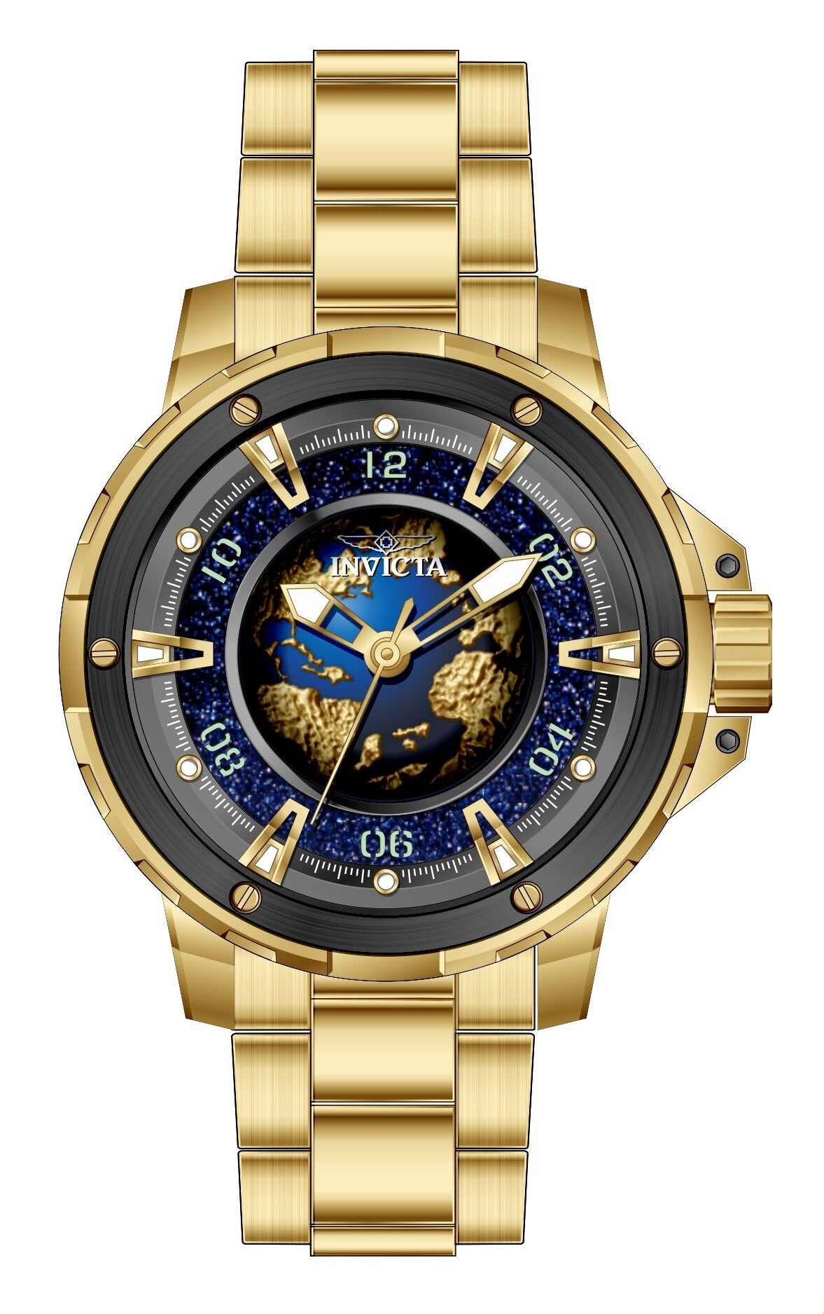 Band For Invicta Celestial  Men 51805