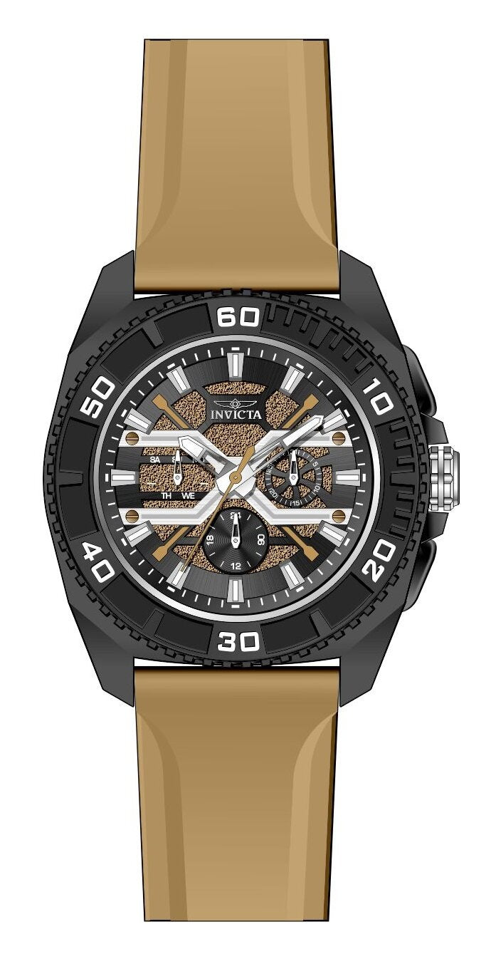 Band For Invicta S1 Rally  Men 52121