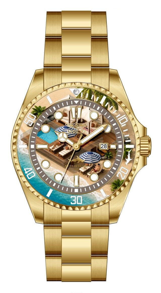Band For Invicta Pro Diver  Men 52250