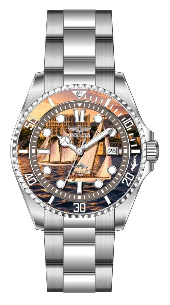 Band For Invicta Pro Diver  Lady 52281