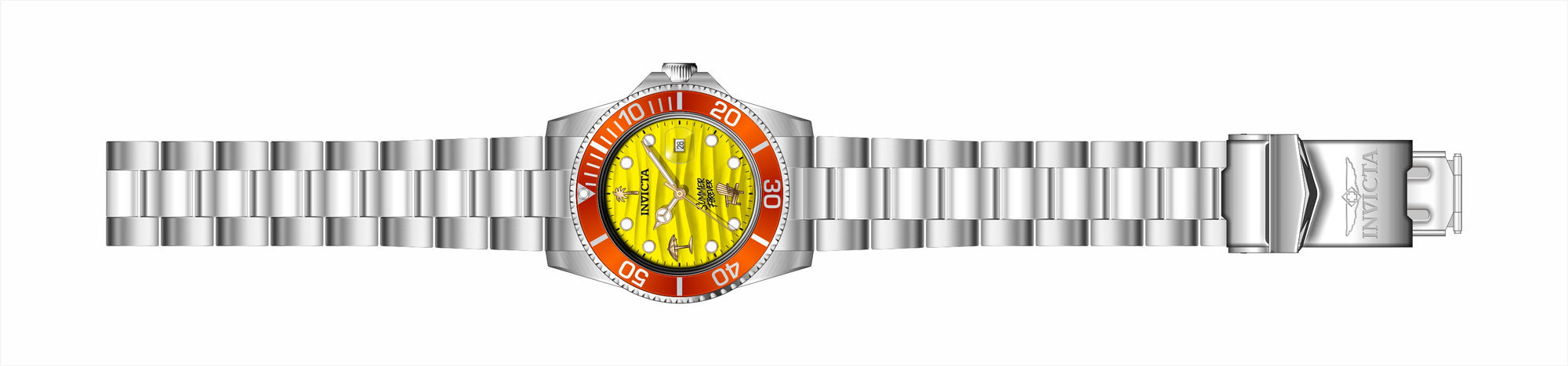 Band For Invicta Pro Diver  Men 52305