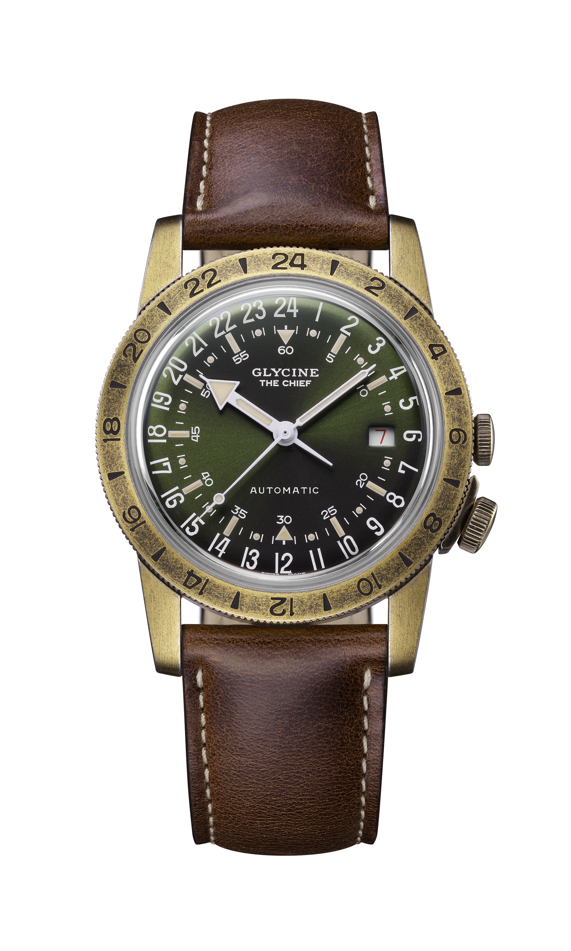 Band for Glycine Airman Vintage The Chief 40 PURIST Automatic GL0413