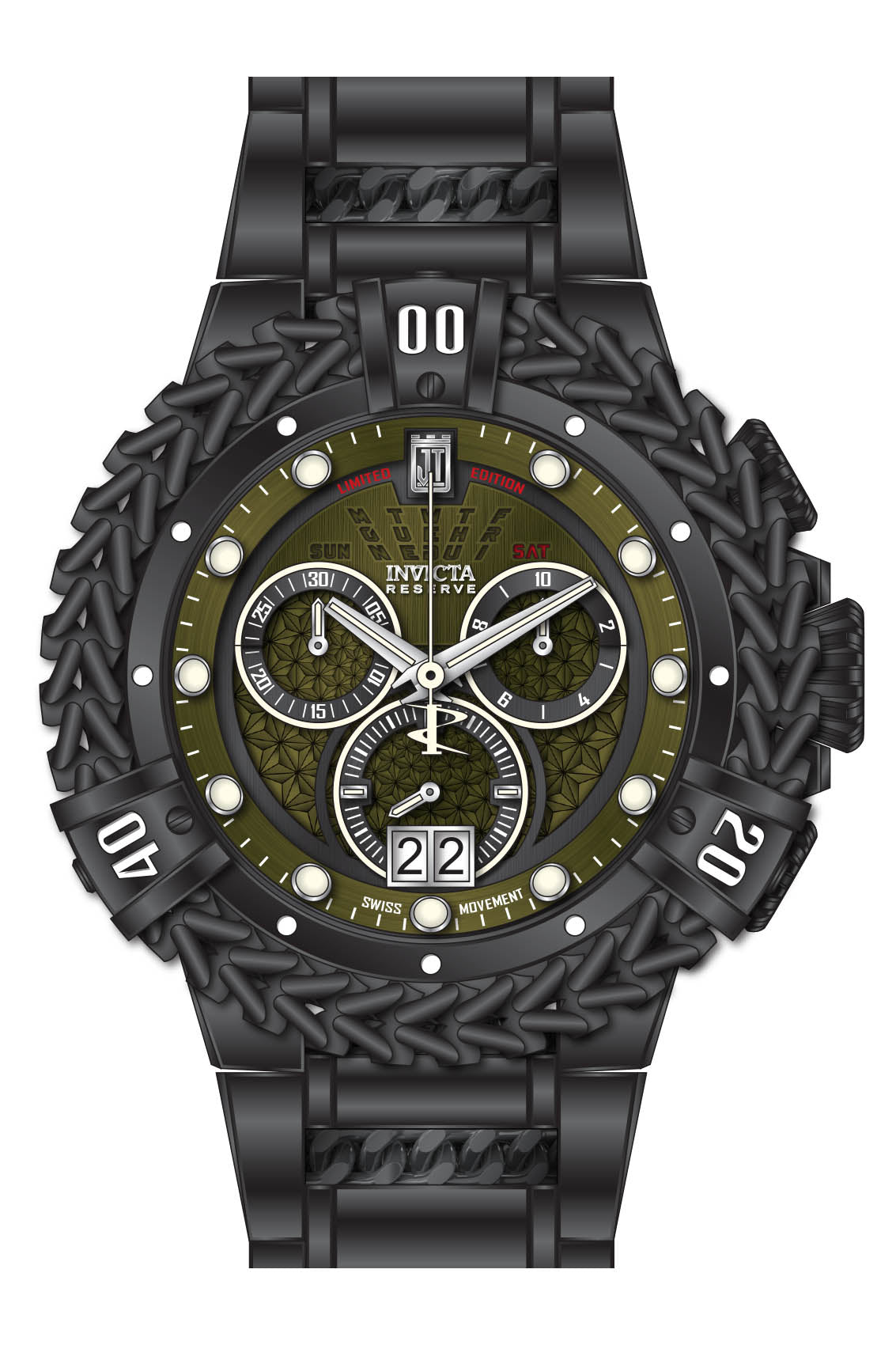 Parts for Invicta JT Men 32547