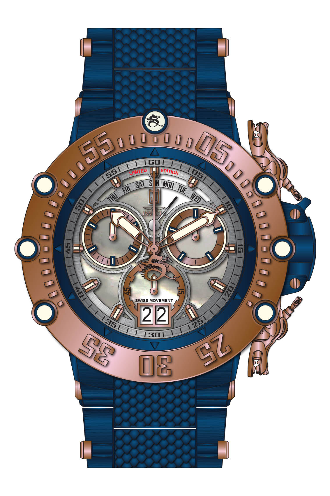 Parts for Invicta JT Men 32539