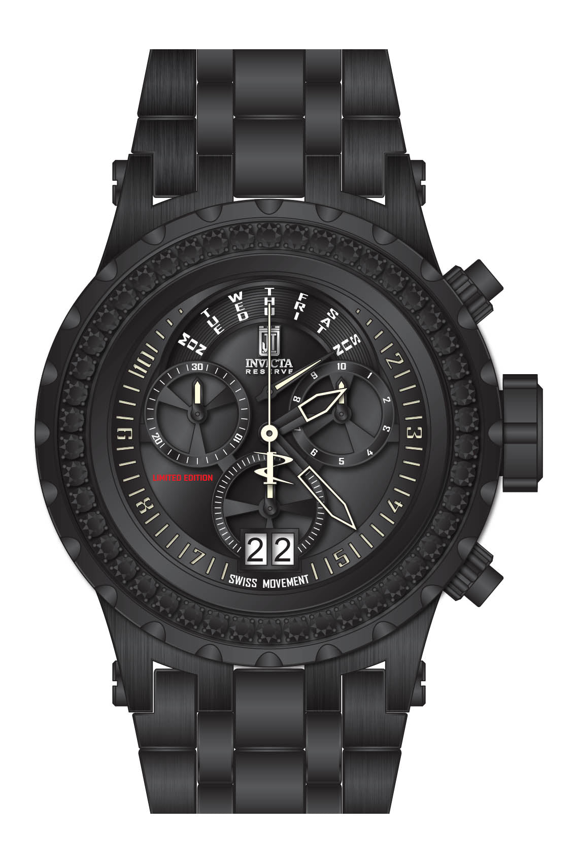 Parts for Invicta JT Men 32548