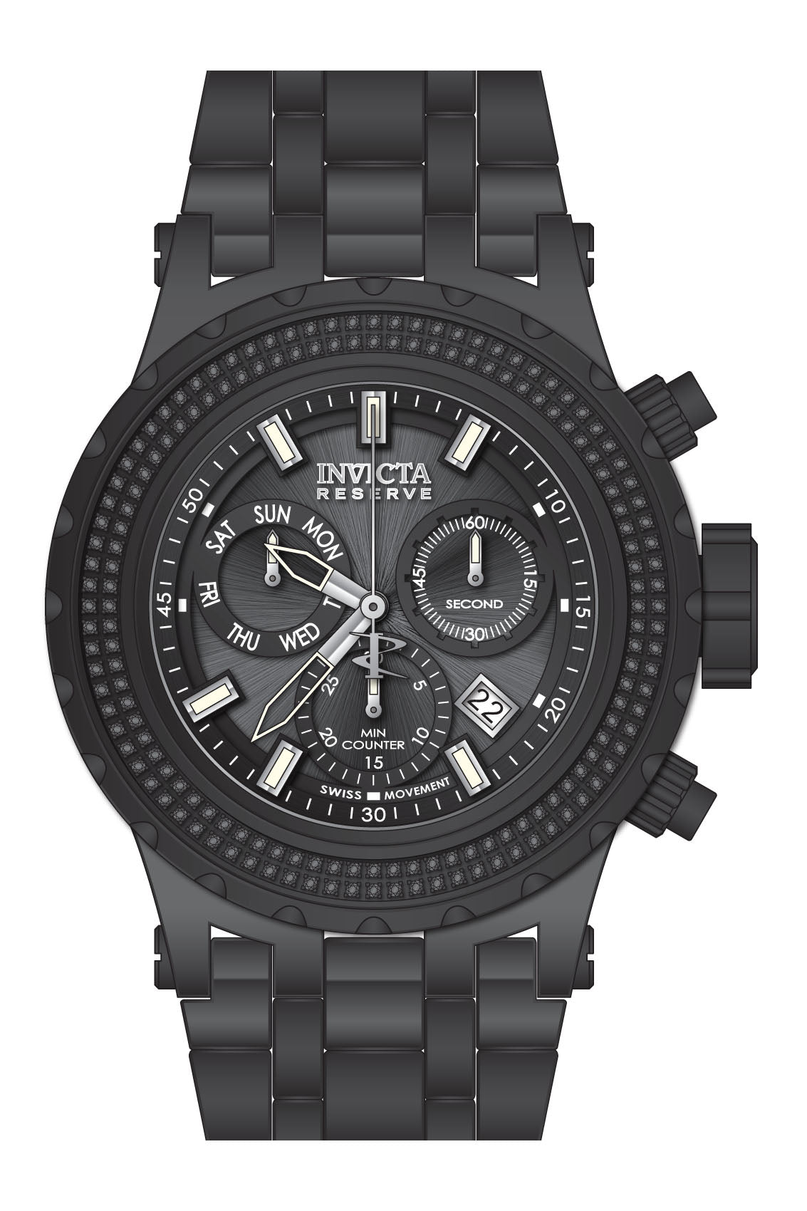 Parts for Invicta Reserve Men 32799