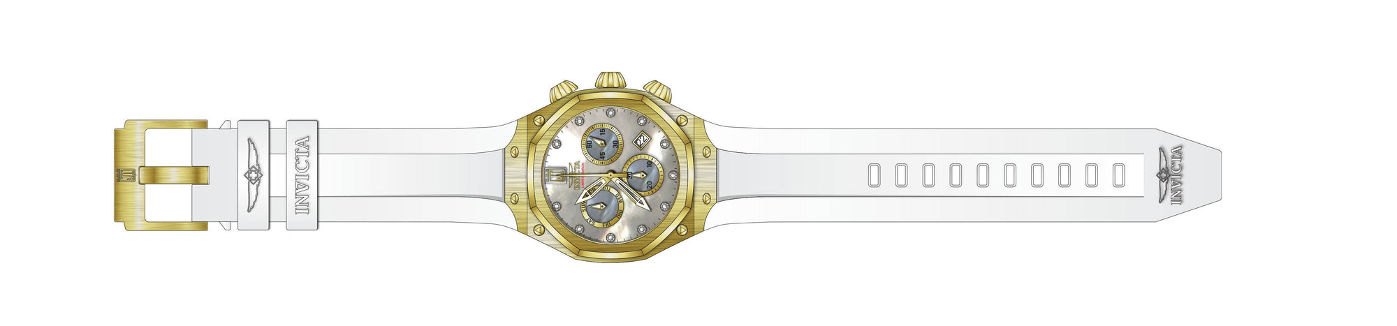 Parts for Invicta JT Men 32561