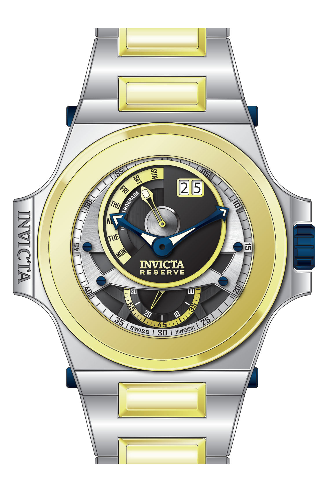 Parts for Invicta Reserve Akula Men 32248