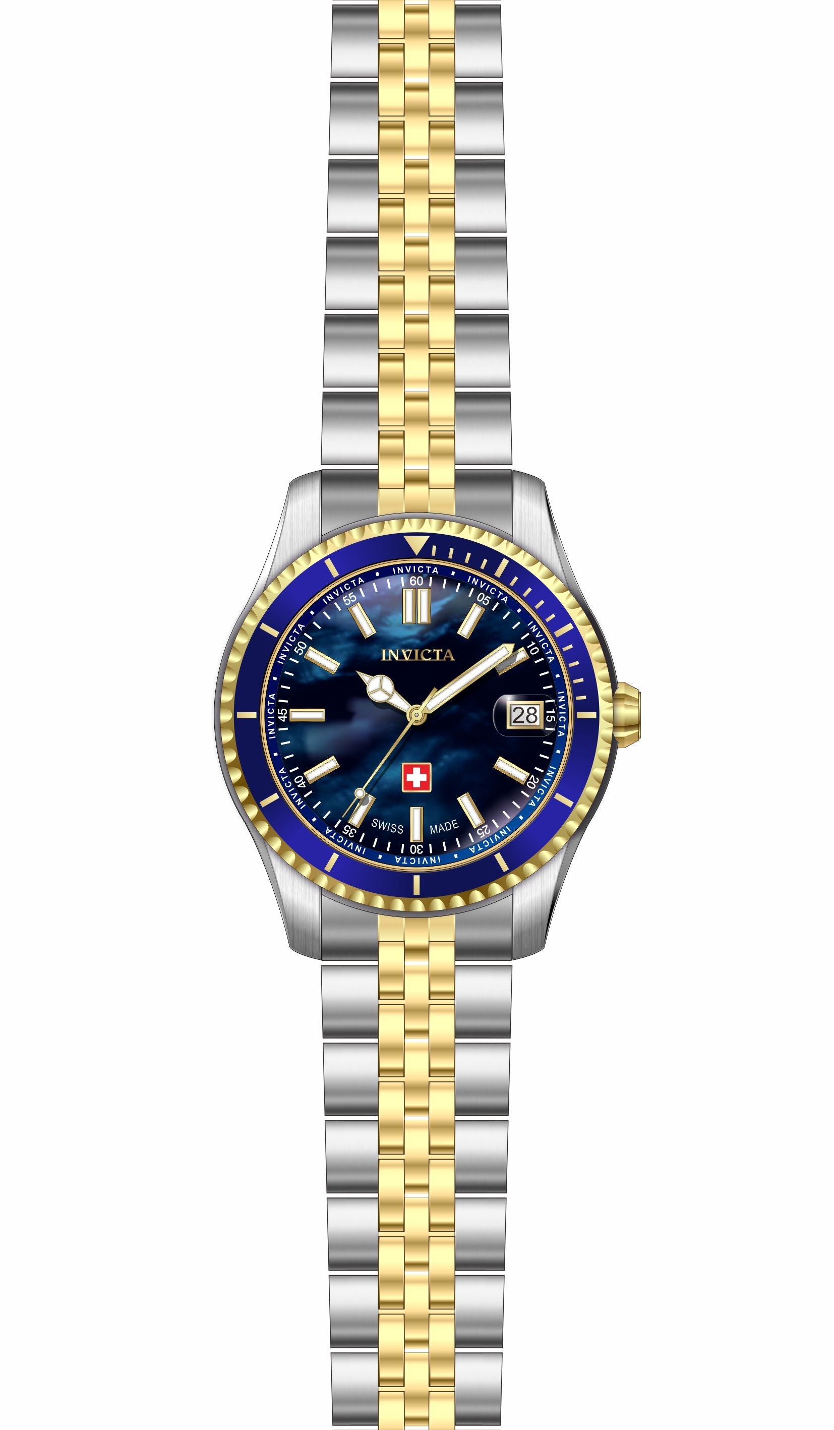 Parts for Invicta Pro Diver Lady 33450