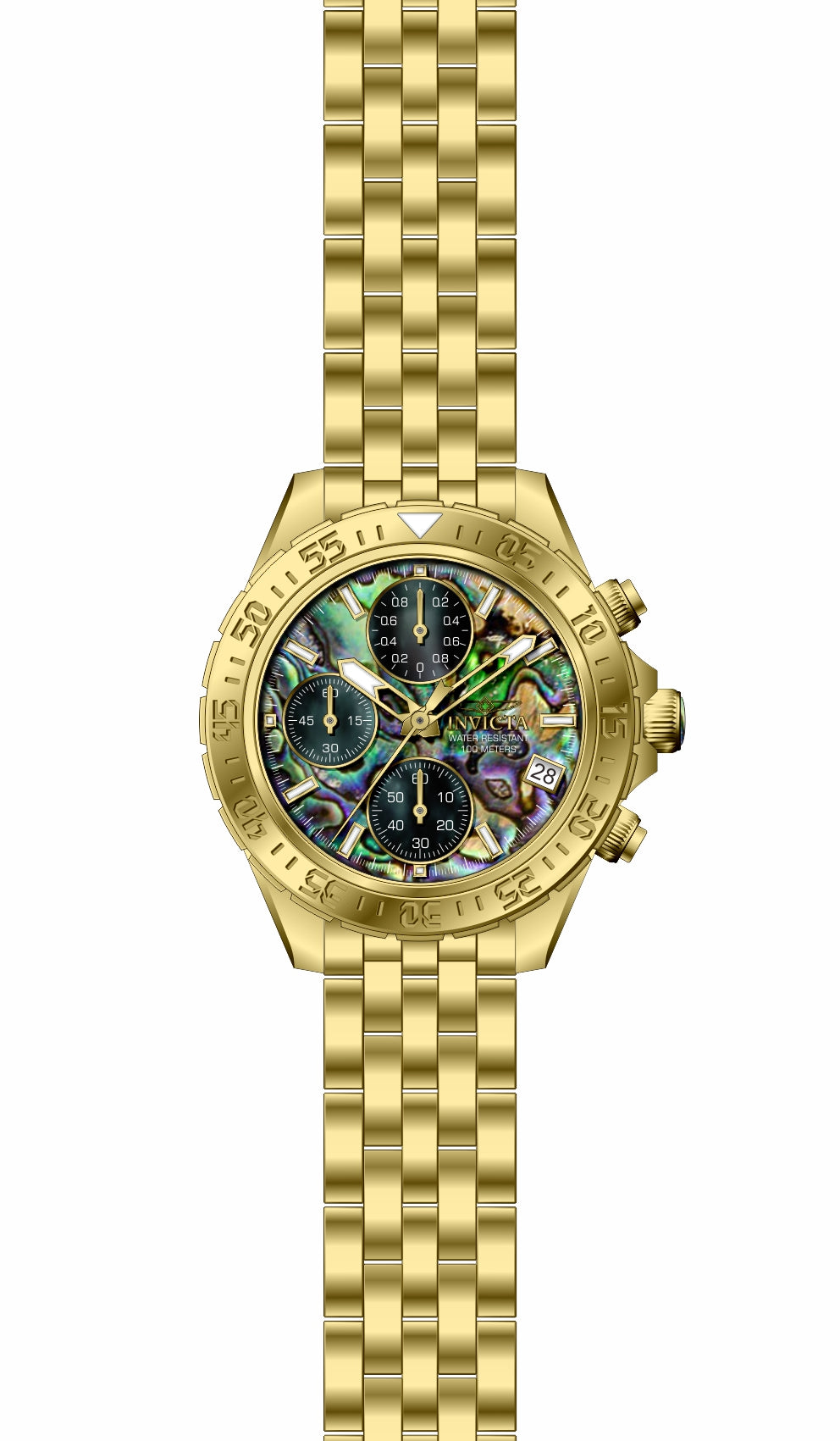 Band for Invicta Aviator Lady 33581