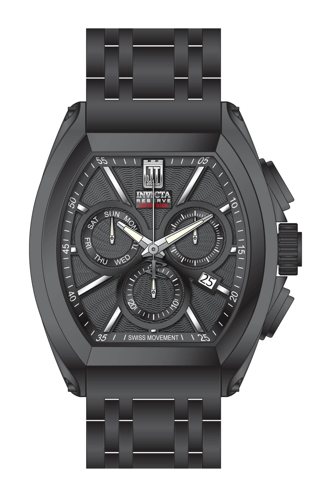 Band for Invicta JT Men 33223