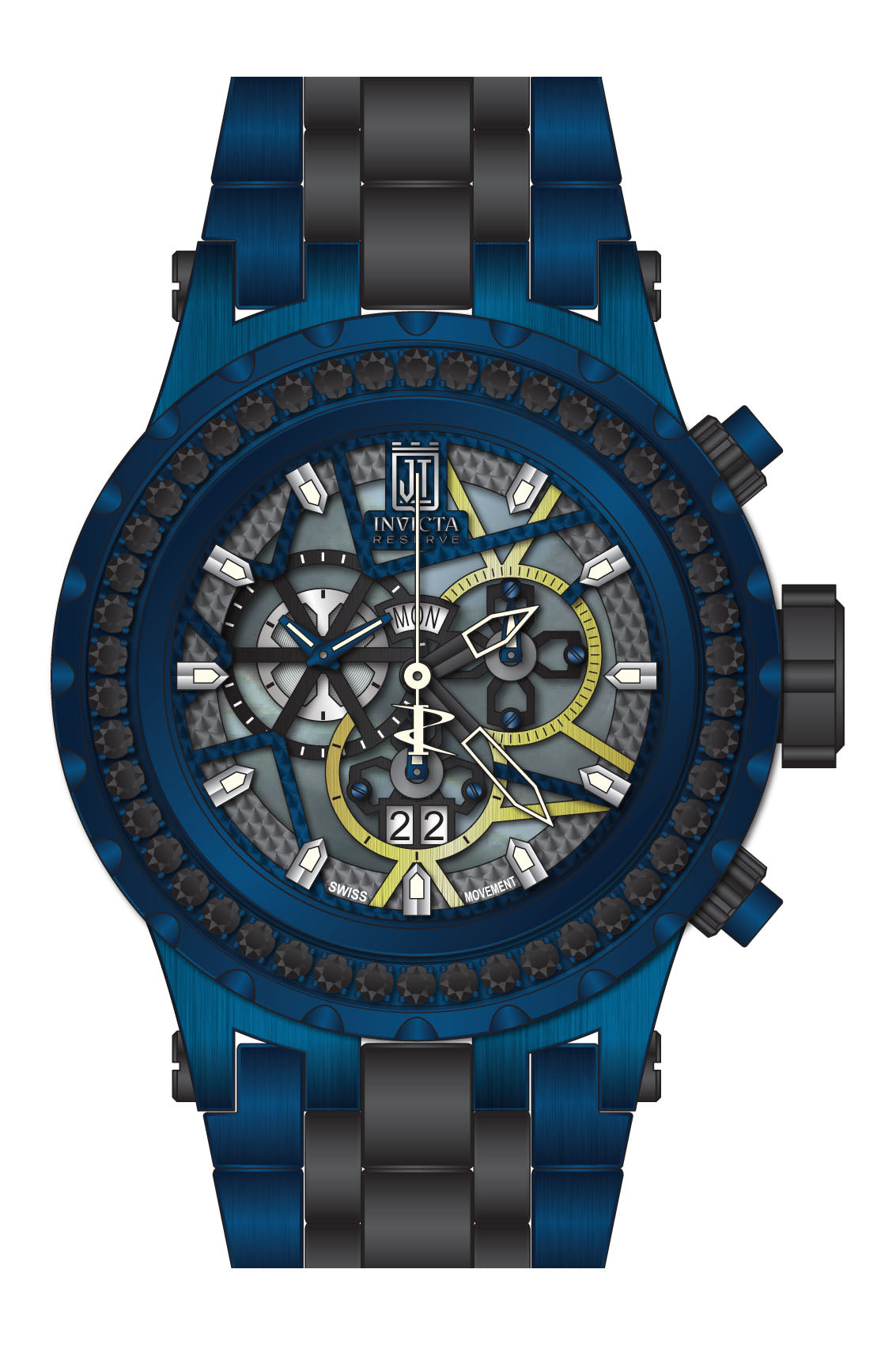 Band for Invicta JT Men 34405