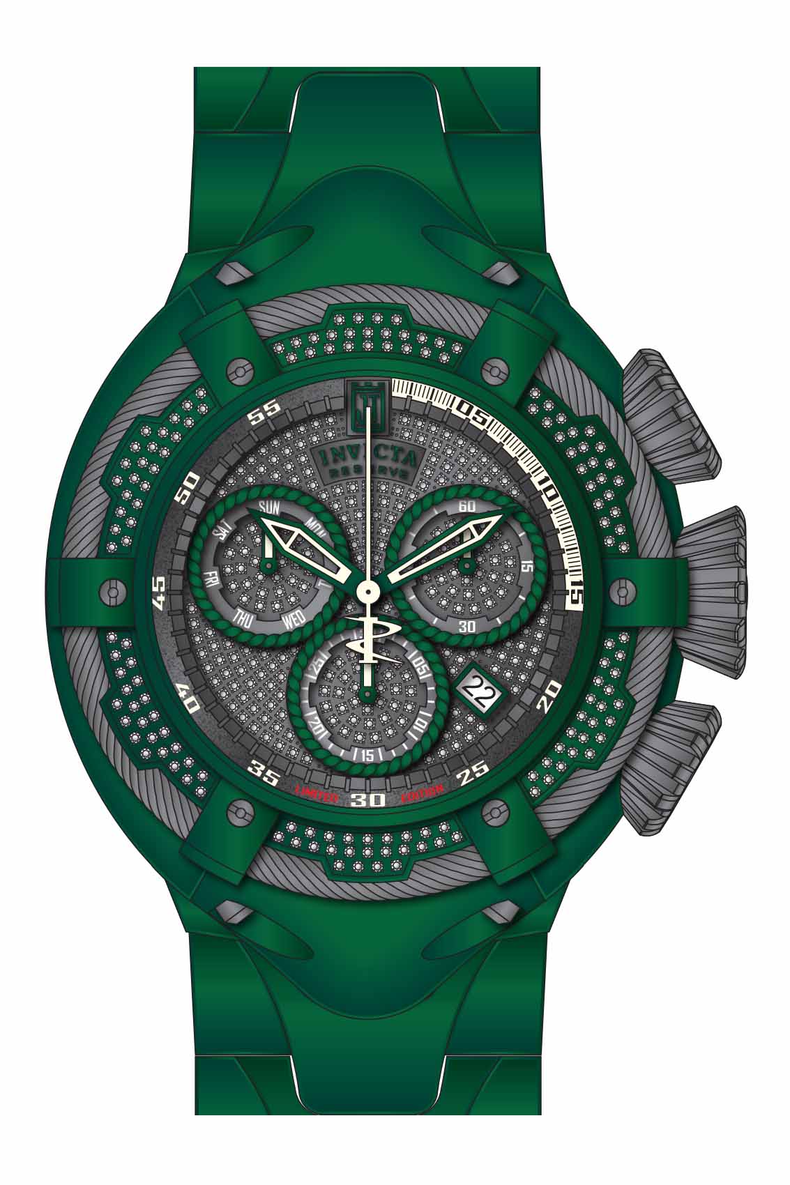 Band for Invicta JT Men 34417