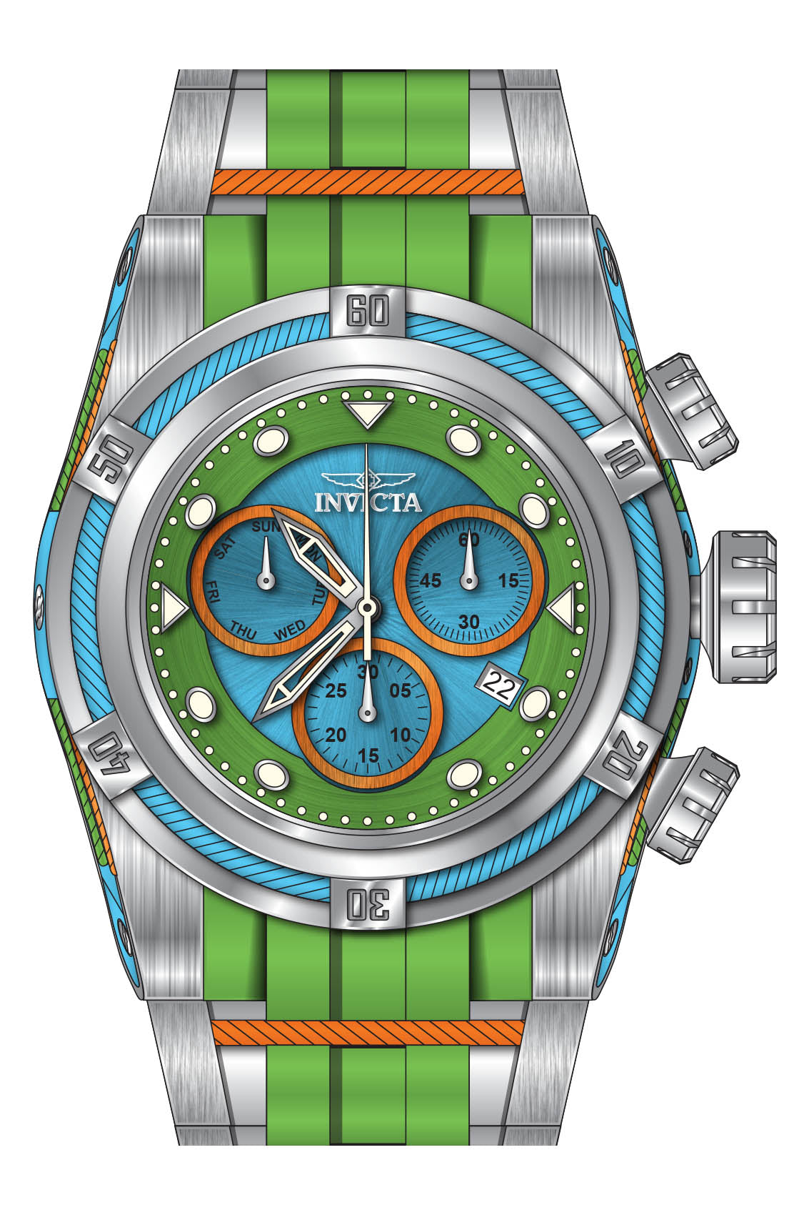 Parts for Invicta Reserve Bolt Zeus Men 34480