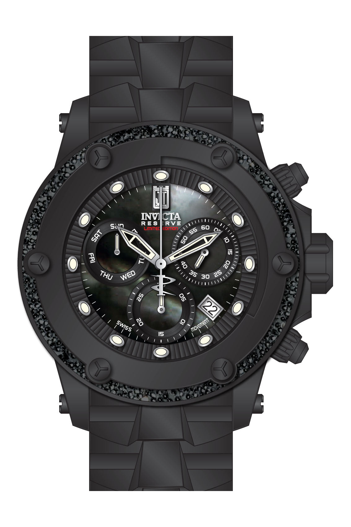 Band for Invicta JT Men 34277