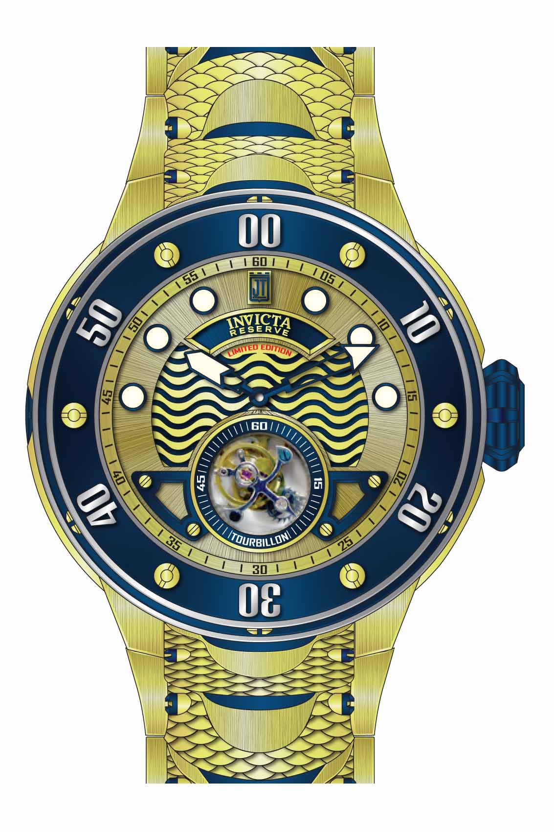 Band for Invicta JT Men 34209