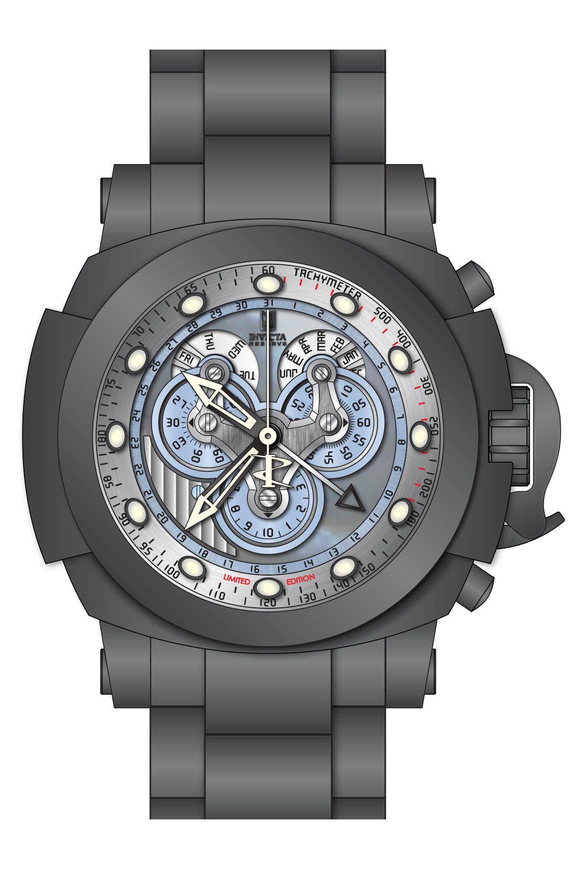 Band for Invicta JT Men 34338