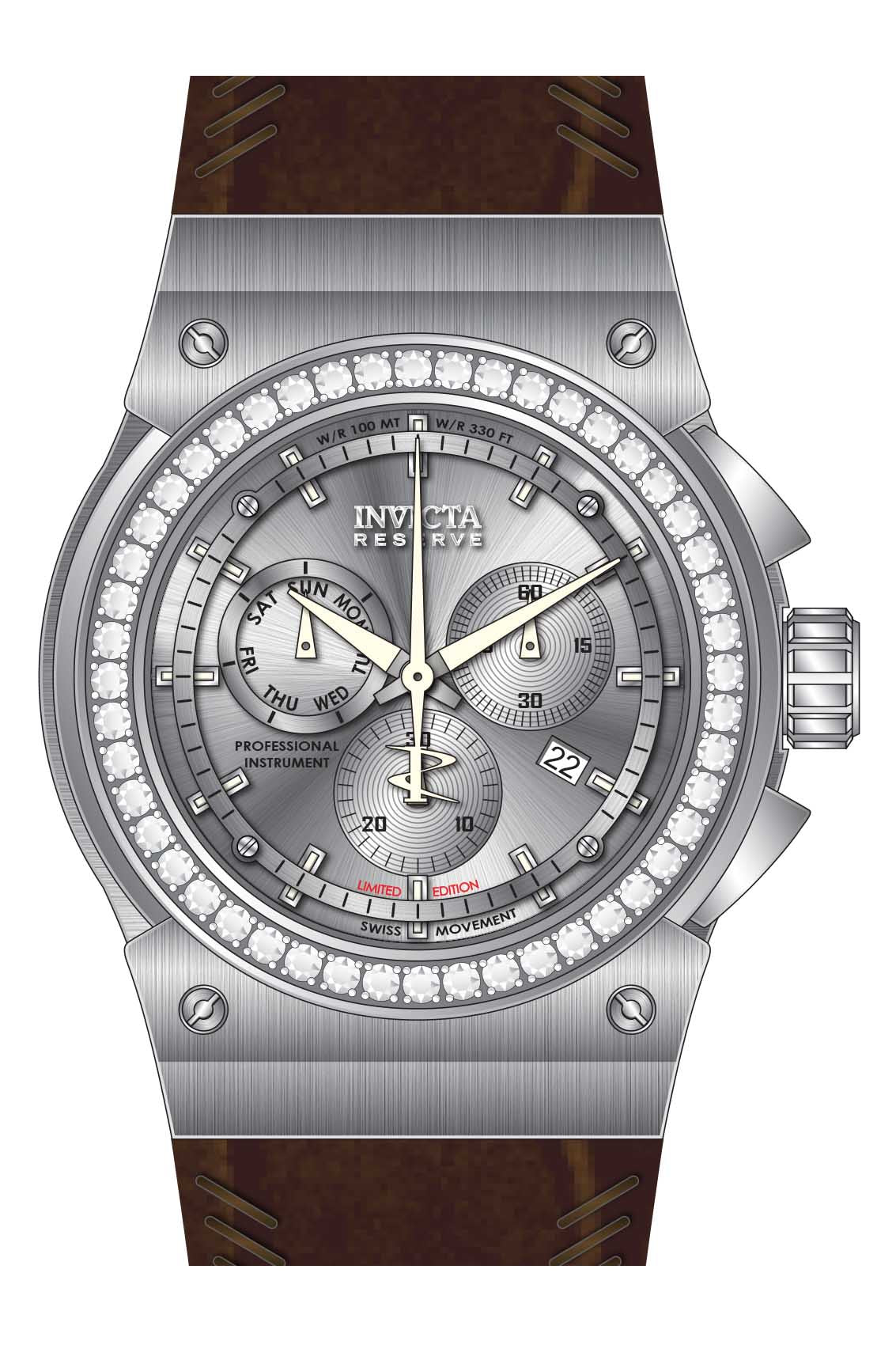 Parts for Invicta Reserve Akula Men 34128